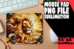 BLISSFUL desk pad Artistic PNG, Animals Product Image 1