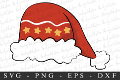 Santa Hat Svg | Christmas svg | Svg cut file Product Image 1