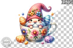 Easter Gnome Sublimation - Clipart PNG Design Product Image 1