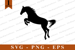 Horse SVG, Horse vector, Horse Silhouette, Cut files Product Image 1