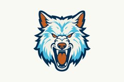 An angry wolf Product Image 1