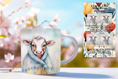 Stylish 11oz Mug Wrap Png Design , Animals Product Image 1