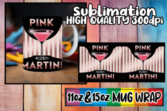 Pure bliss 11oz 15oz mug wrap, Retro Food Product Image 1