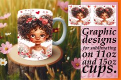 Cupid's Kiss on Sublimation Cups Product Image 1