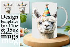 Birthday Critters Mug WraHappy Springtime Animal Fiesta Mug Product Image 1