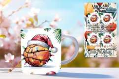 Creative 15oz Mug Wrap Png Artwork , Holiday Product Image 1