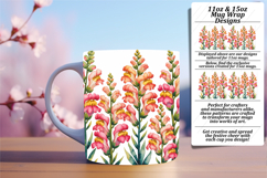 Coastal Fish Sublimation Mug 15oz 11oz Product Image 1