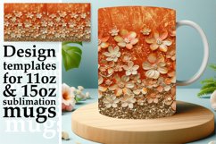 Flower Leopard Print Sublimation Design Product Image 1