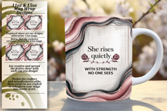 Fancy 11oz Mug Wrap Png Design , Religious Product Image 1