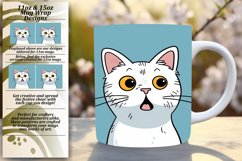Chromatic Cat Compositions: Sublimation Mug Magic Product Image 1