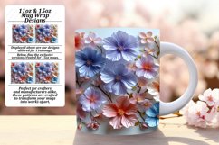 Vibrant 3D Flower Mug Selection Product Image 1