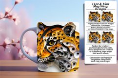 Feline Finesse: Sublimation Cat Lover Mug - 3D Design Product Image 1