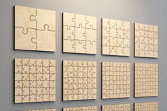 Wooden Jigsaw Puzzle Template Bundle Custom Puzzles Custom Product Image 3