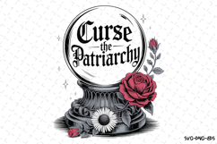 Curse the patriarchy Svg | Halloween Svg | Svg Cut Files Product Image 1
