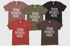 Christmas Family Matching Group T-Shirt Mockups | Holiday Fl Product Image 1