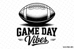 Game Day Vibes Svg | Sport Svg | Svg Cut Files Product Image 1