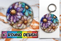 Sparkling 3D Petal Sublimation Tokens Product Image 1