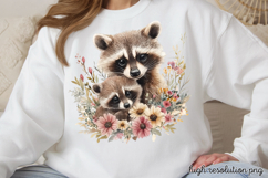 Mothers Day Animals Clipart PNG Product Image 1