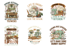 Spring Kitchen Sublimation Clipart Product Image 8