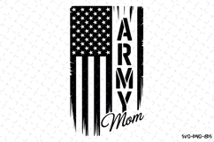 USA Army Mom svg | 4th of july Svg | Svg Cut Files Product Image 1