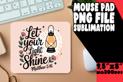 Joyful Mouse Pad PNG Design, Religious Product Image 1