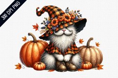 Halloween Cat Sublimation - Clipart PNG Design Product Image 1