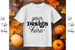 Fall t-shirt mockup, Fall mockup Product Image 1