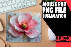 Garden Glamour: Sublimated Mouse Pad Designs Art PNG Product Image 1
