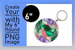 Stylish Circle Design for Keychains , Abstract Pattern Product Image 1