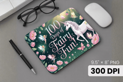 100 days of school Mouse Pad, Teacher PNG Sublimation Design Product Image 1
