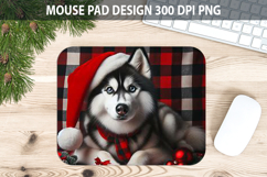 Christmas Dog Mouse Pad Sublimation - Animal PNG Desig Product Image 1