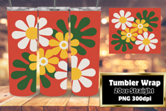 Chic 20oz Tumbler Design for Gifts , Flowers Product Image 1