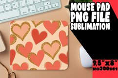 Blissful Mouse Pad Design Ideas, Heart Product Image 1