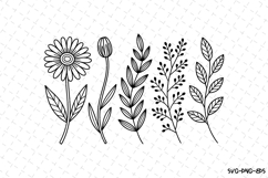 leaves SVG | SVG Cut files | Cricut Product Image 1