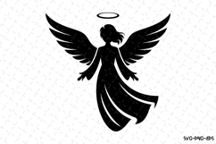 Christmas Angel Svg | Christmas Svg | Svg Cut Files Product Image 1