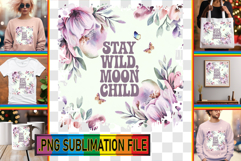 Sweet TSHIRT Magic PNG, Flower Quote Product Image 1