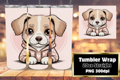 20oz Tumbler Design for Sublimation , Valenines Animals Product Image 1