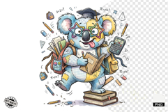 Whimsical Back To School Animals Clipart Product Image 1