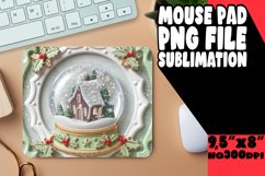 Unique Mouse Pad Design Ideas PNG, 3D Xmas Product Image 1