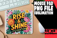 Enchanted mouse MAT Magical Design, Flower Quote Product Image 1