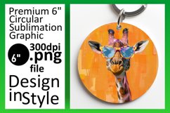 Giraffe Round Design Designs - Spring Style Product Image 1