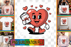 Elegant Tote Bag Designs Ideas, Valenines Heart Product Image 1