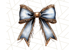 Western Style Bow PNG, Cute Cowboy, Cowgirl Coquette Png Product Image 2