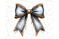 Western Style Bow PNG, Cute Cowboy, Cowgirl Coquette Png Product Image 2