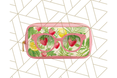 Strawberry Red Lemon Yellow Summer Clipart PNG, Summer Icons Product Image 2