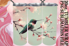 Uplifting Gift 20oz tumbler wrap, Birds Product Image 1