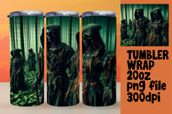 EYE-CATCHING 20oz Sublimation Tumbler , Horror Halloween Product Image 1