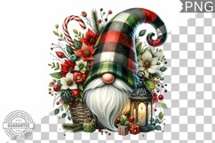 Christmas Gnome Sublimation - Clipart PNG Bundle Product Image 4