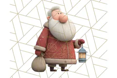 Santa Claus Clipart, North Pole Holiday PNG Graphics Product Image 2