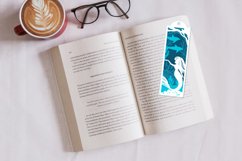 Little Mermaid Bookmark|Sea paper cut bookmark Product Image 2